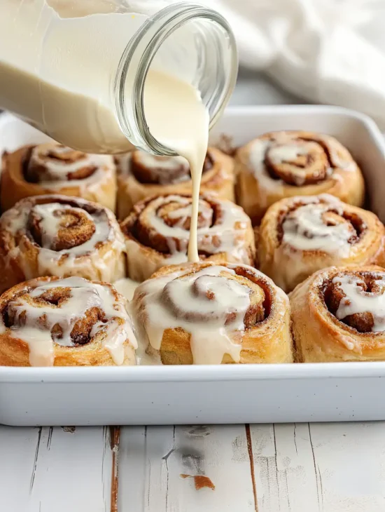 cinnamon roll icing recipe