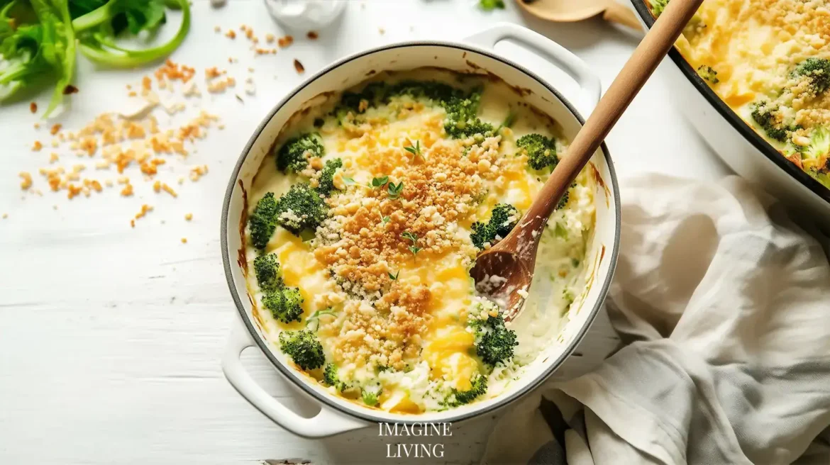 Select Creamy Broccoli And Cheese Casserole Easy Recipe Creamy