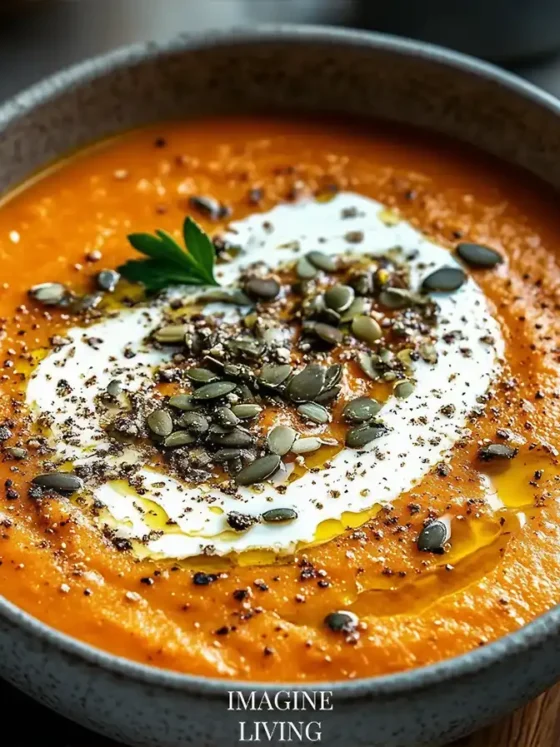 Carrot Ginger and Turmeric Soup