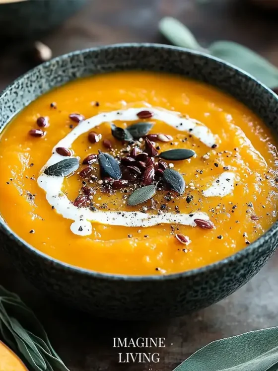 Spicy Butternut Squash Soup