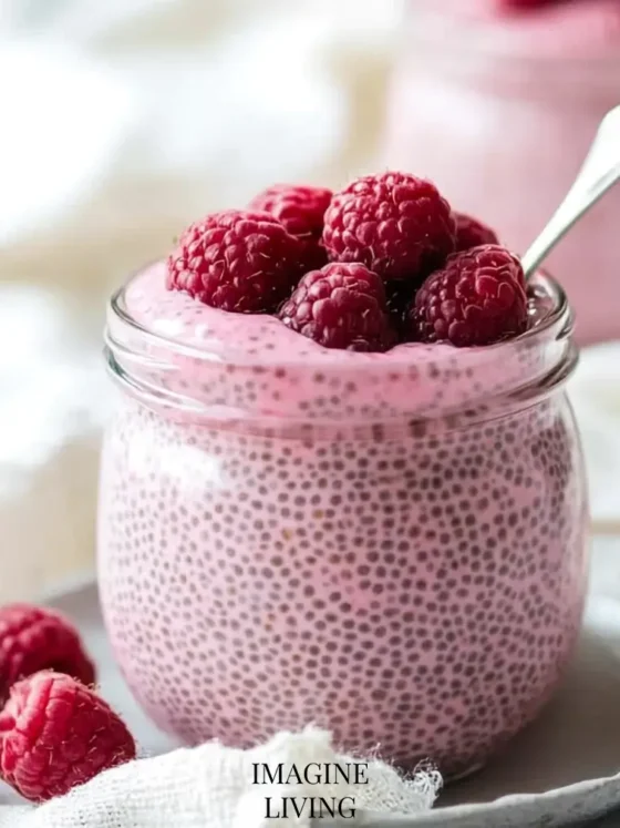 Raspberry Chia Pudding
