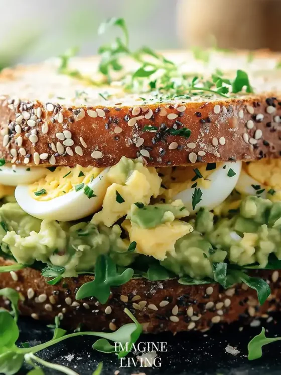 Avocado Egg Salad Sandwich