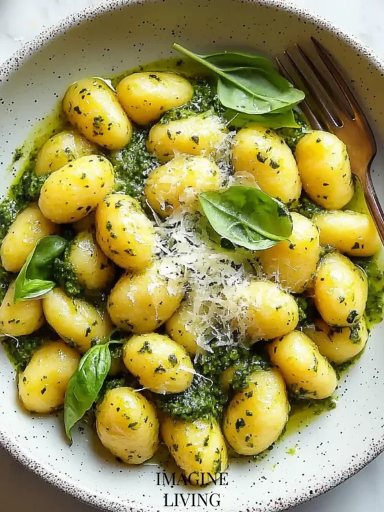 Gnocchi with Pesto Genovese