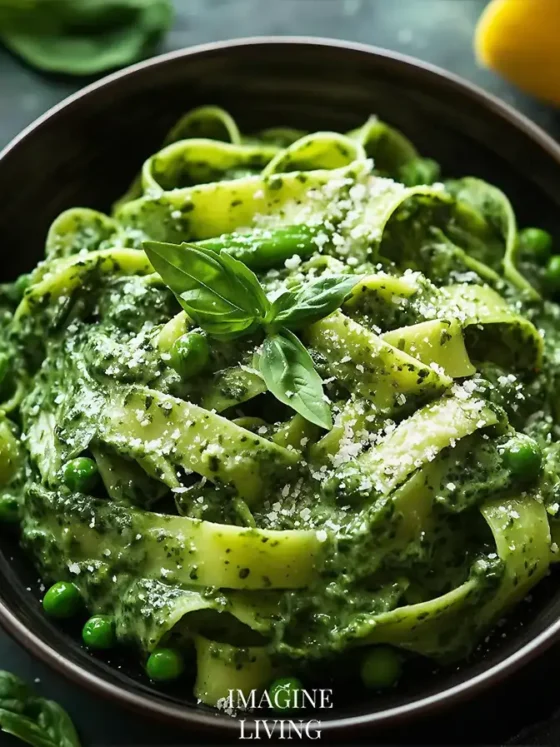 Spinach Fettuccine