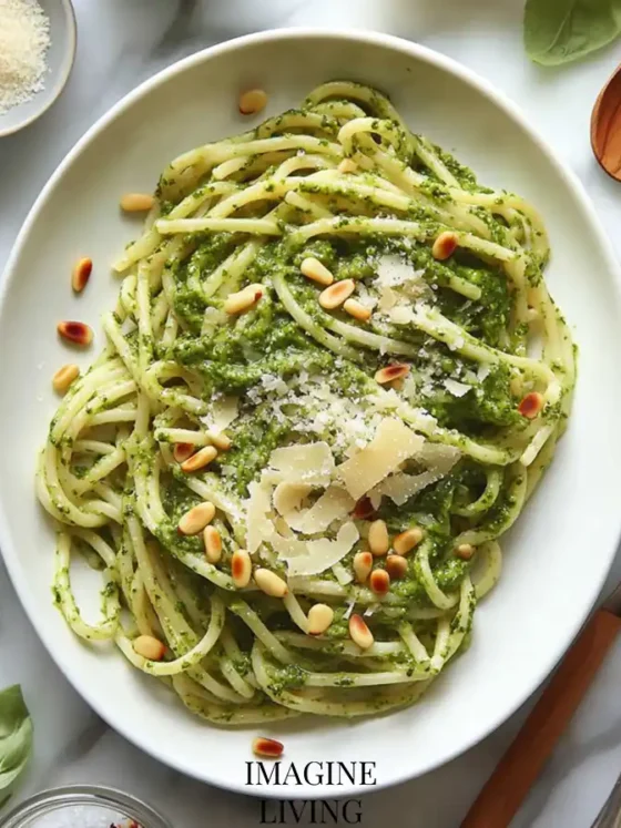 Basil Pesto Pasta