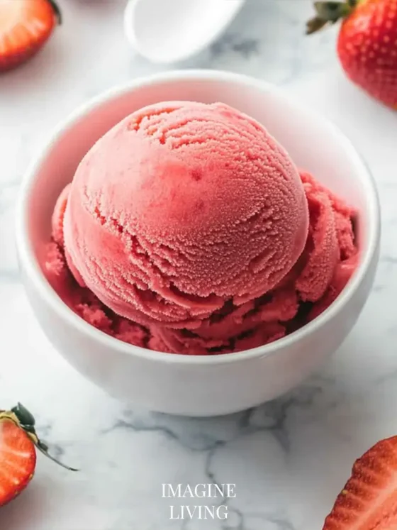 Strawberry Sorbet