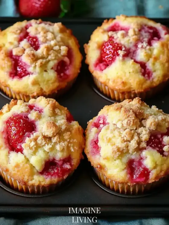 Strawberry Muffins