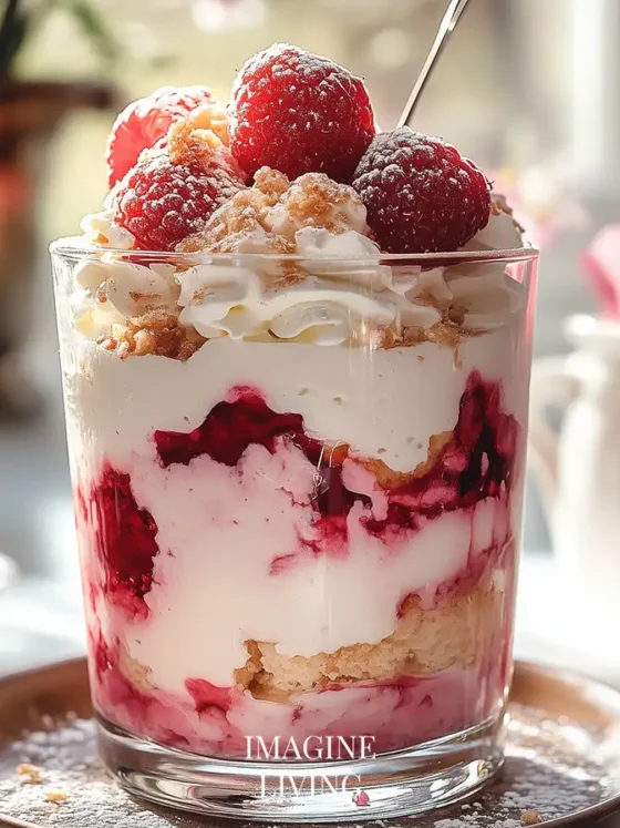 Raspberry Tiramisu