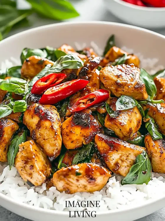 Thai Basil Chicken Stir-Fry