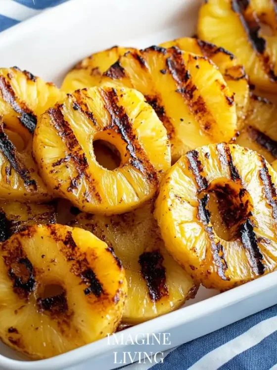 Grilled Pineapple Rings