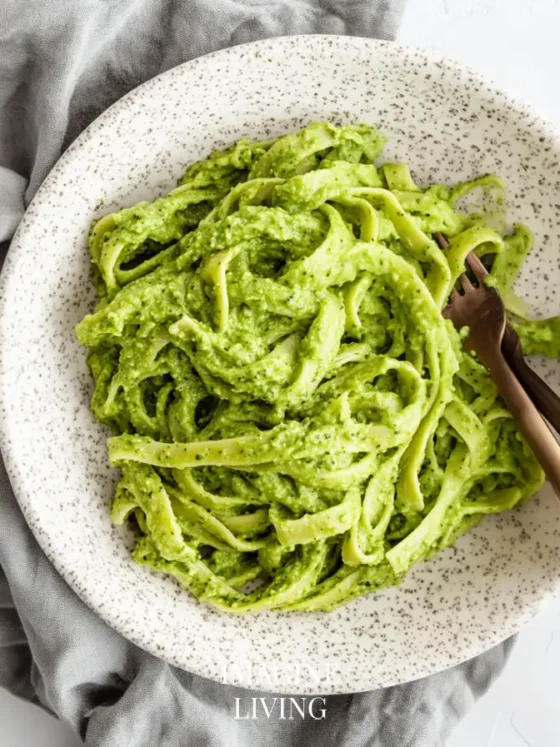 Avocado Pesto Pasta