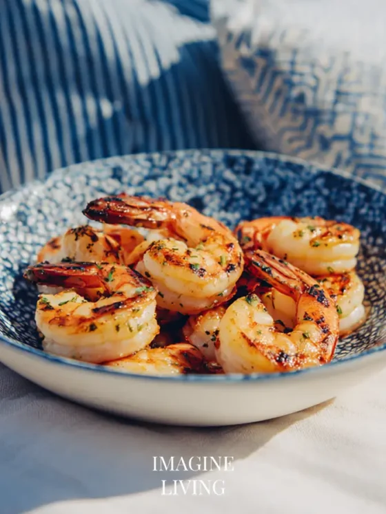 BBQ Garlic Shrimps