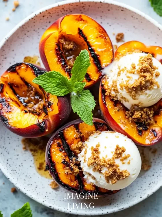 Grilled Peaches