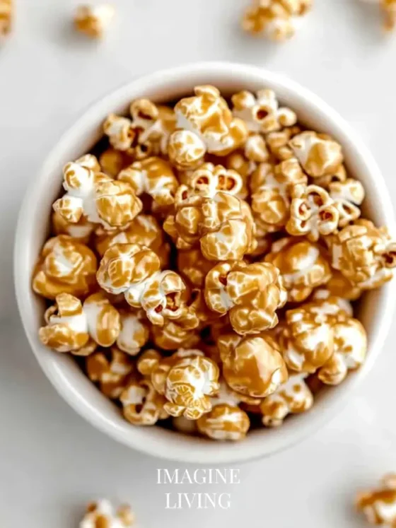 Homemade Caramel Popcorn