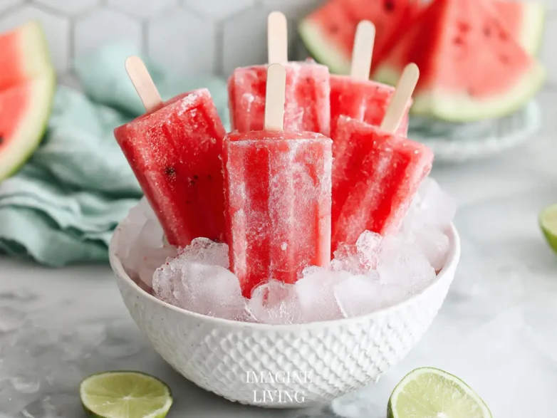 Watermelon Popsicles