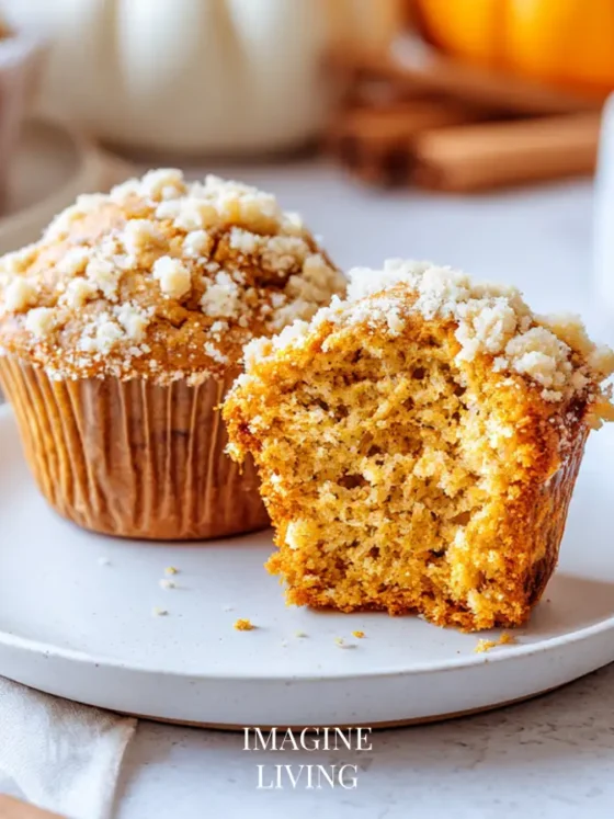 Pumpkin Streusel Muffins