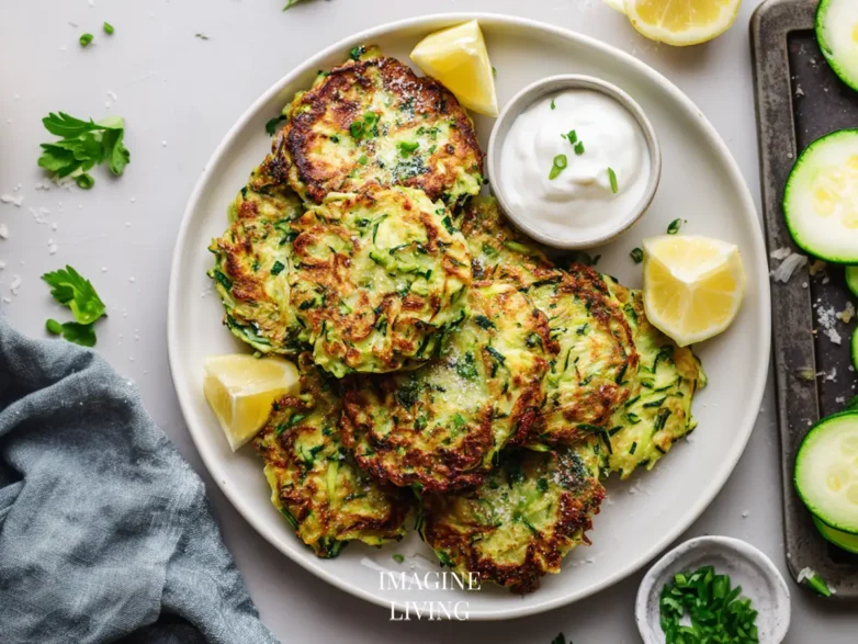 Golden Zucchini Fritters