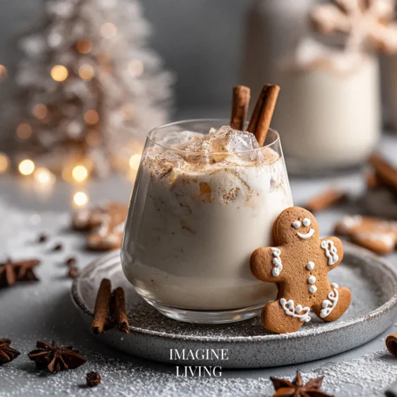 Gingerbread White Russian Cocktail