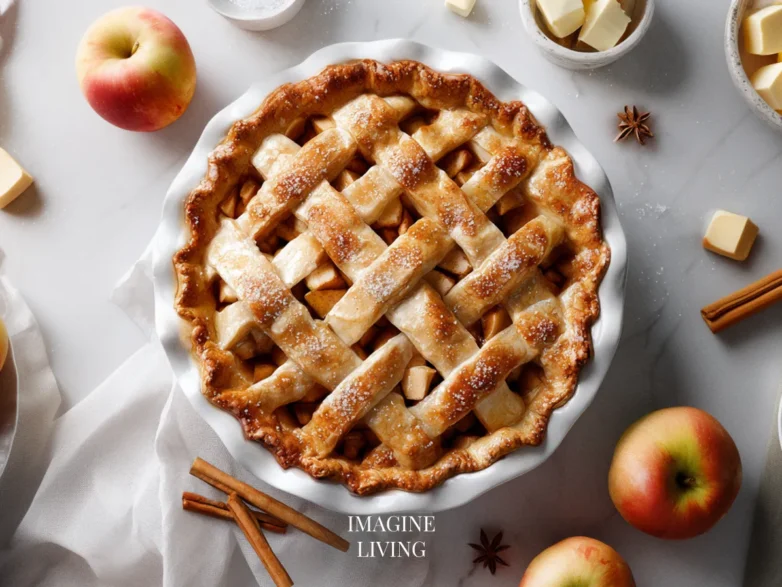 Apple Pie with Buttery Lattice Crust