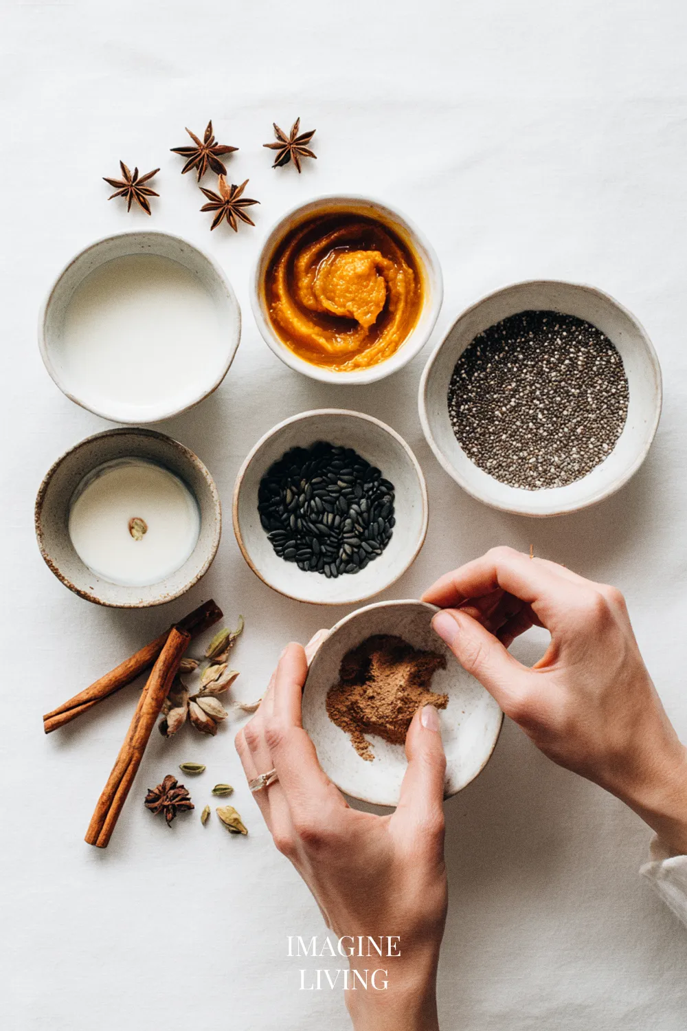 Ingredients: The Cozy Blend for Pumpkin Spice Chia Pudding (4 Servings)