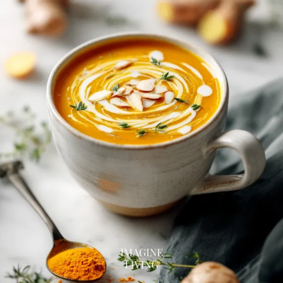 Ginger Turmeric Carrot Soup
