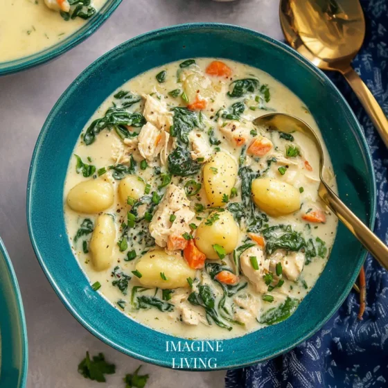 Creamy Chicken Gnocchi Soup