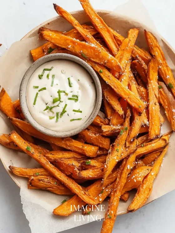 Baked Sweet Potato Fries with Aioli