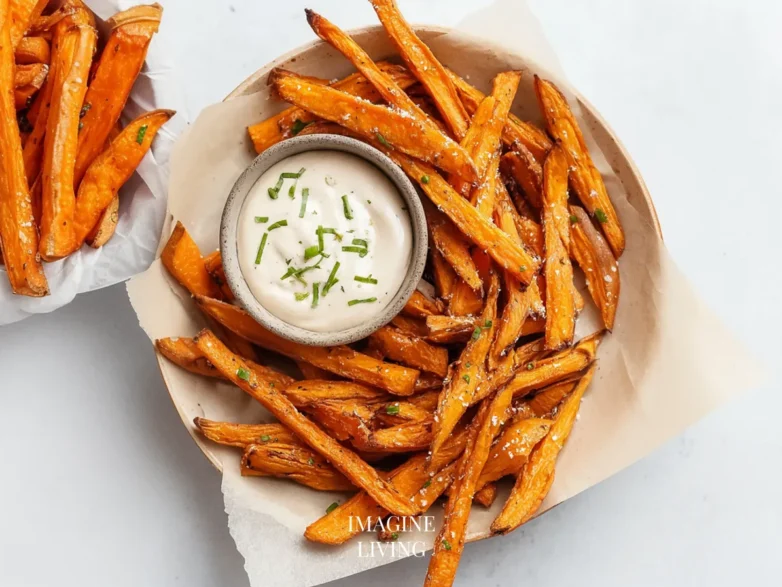 Baked Sweet Potato Fries with Aioli