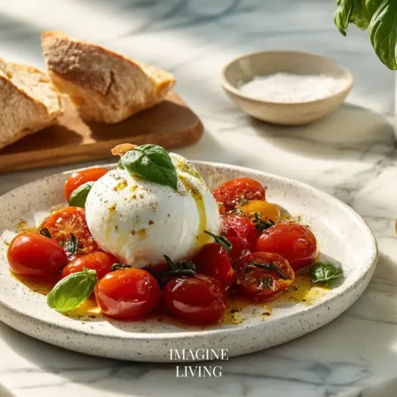 Burrata with Tomatoes