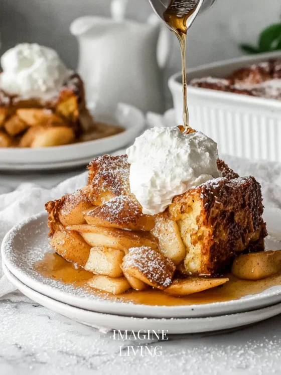 Cinnamon Apple French Toast Bake
