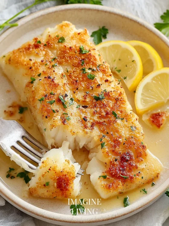 Easy Baked Cod with Lemon