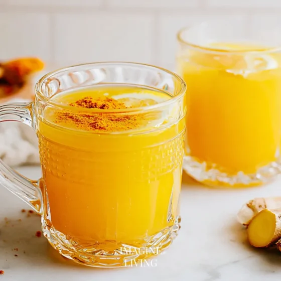 Ginger Lemon Turmeric Tea