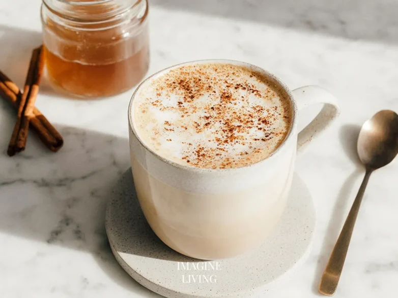 Honey Cinnamon Oat Milk Latte