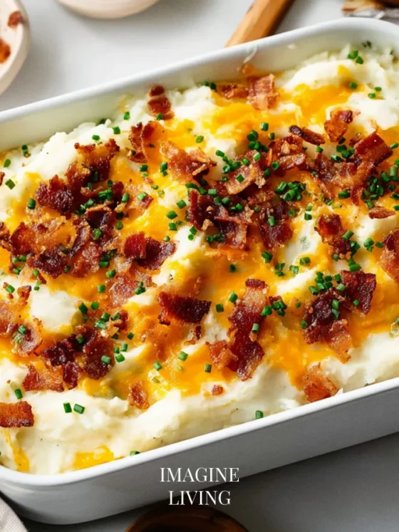 Loaded Mashed Potato Casserole