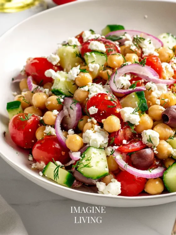 Mediterranean Chickpea Salad