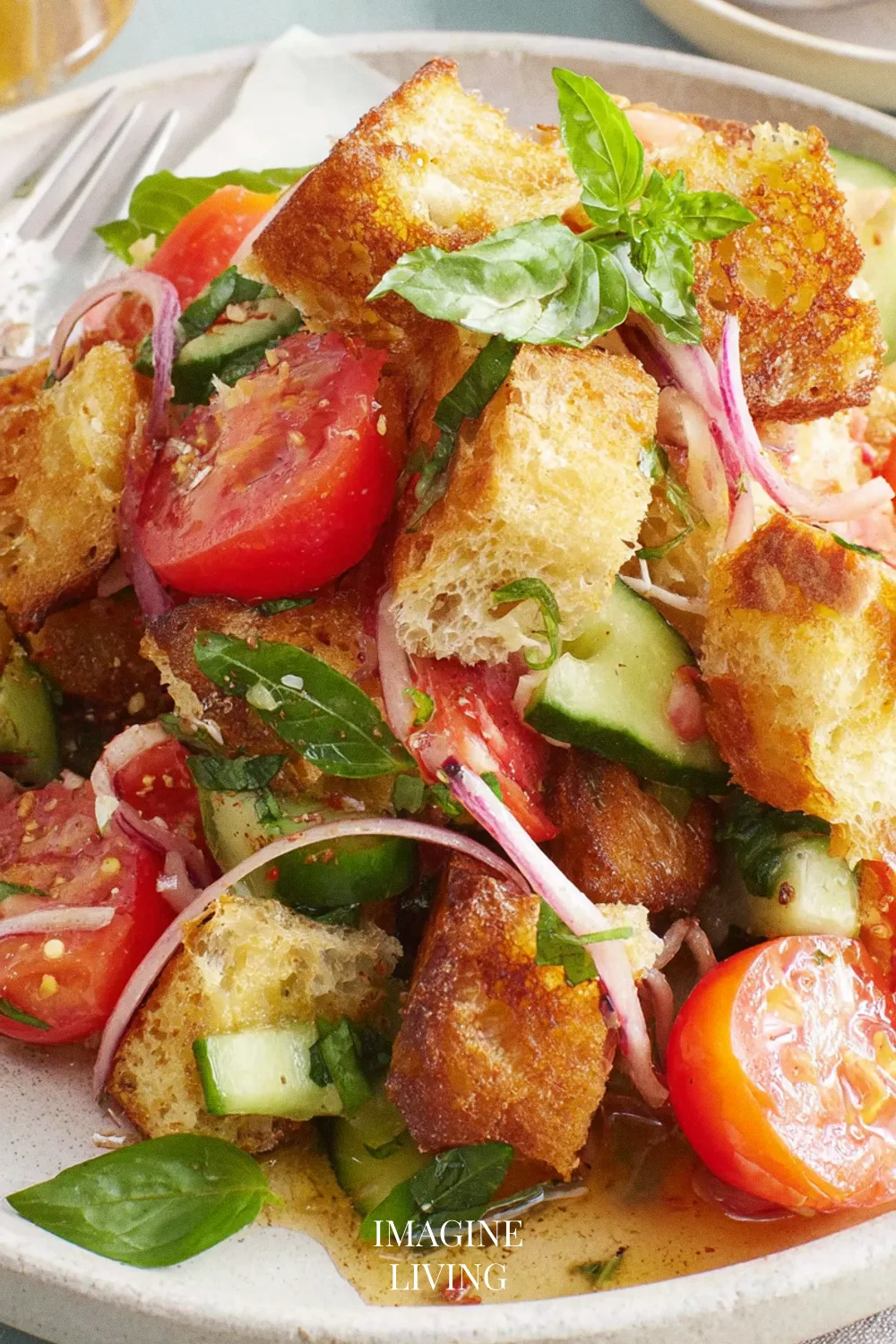 Ingredients: Fresh Panzanella Salad