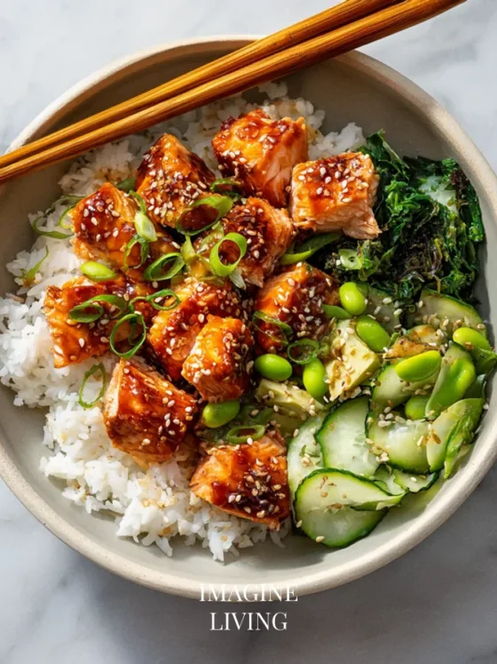 Sweet Chili Salmon Bowls