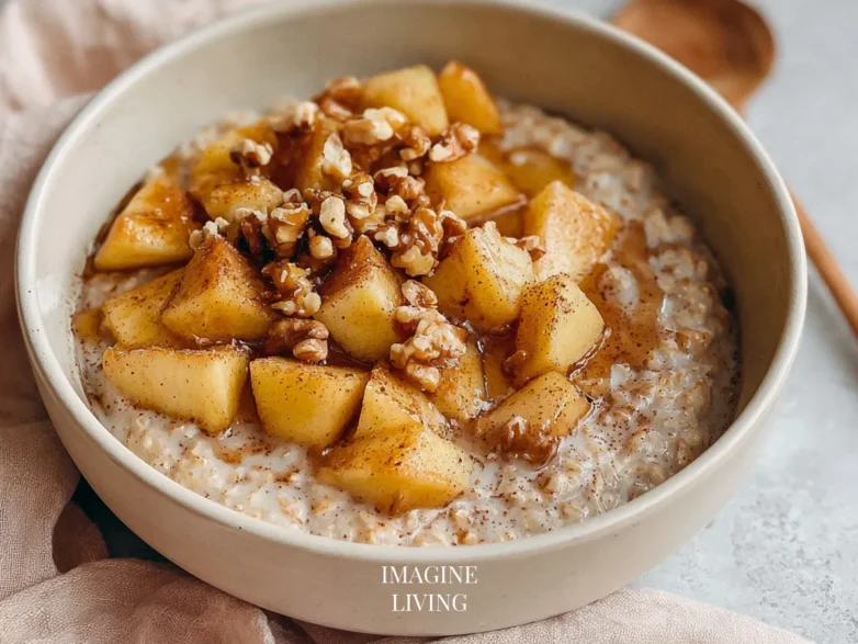 Warm Apple Cinnamon Porridge