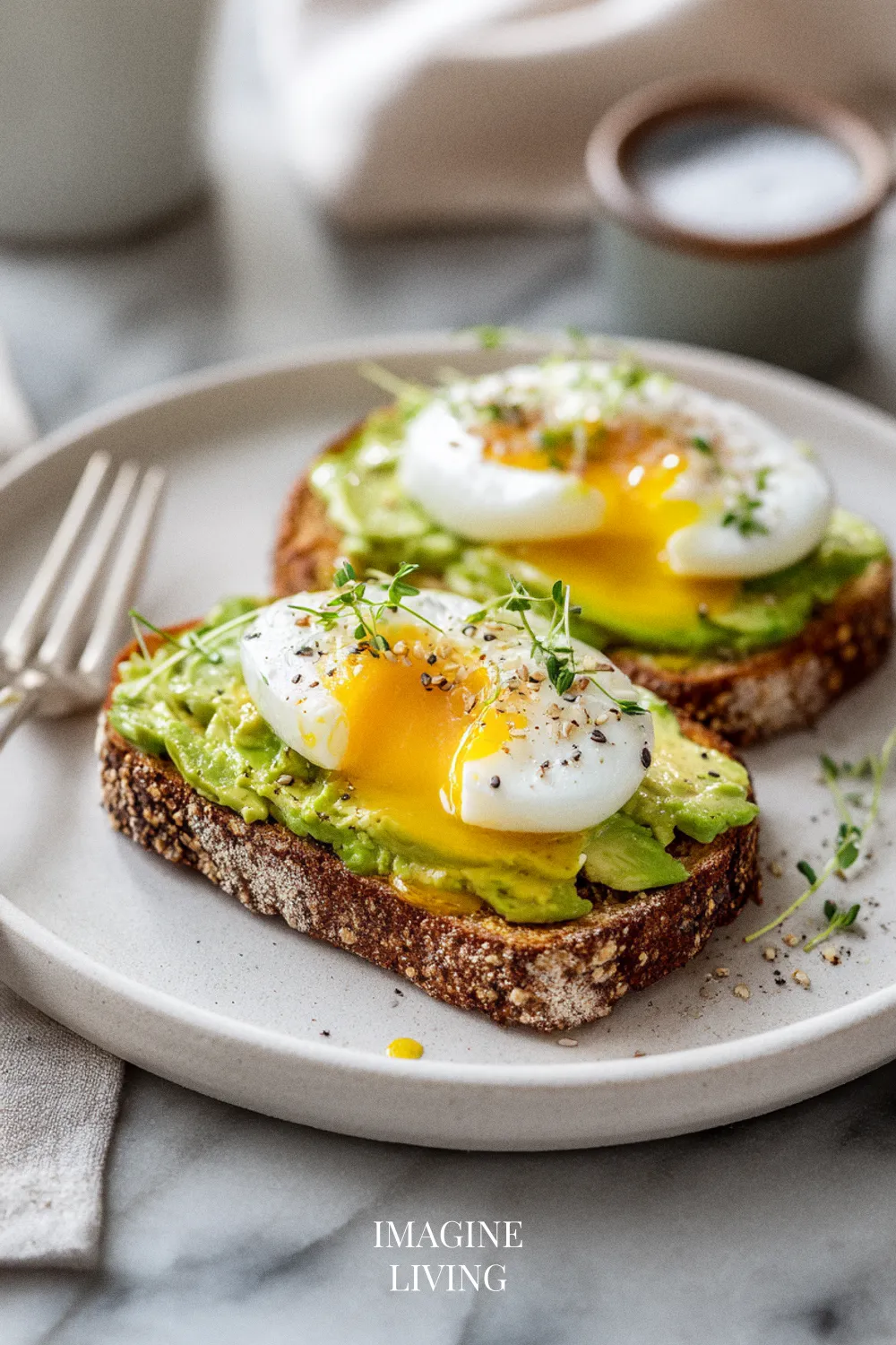 Ingredients: Avocado Toast with Soft Eggs