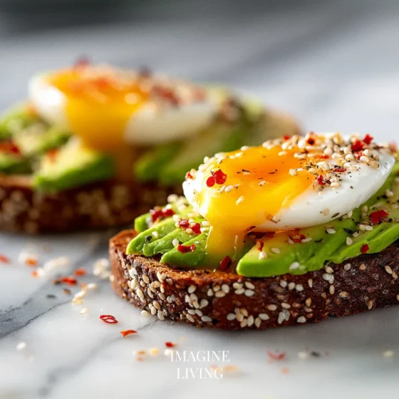 Avocado Toast with Soft Eggs
