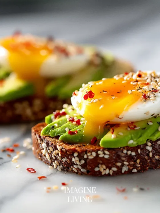Avocado Toast with Soft Eggs