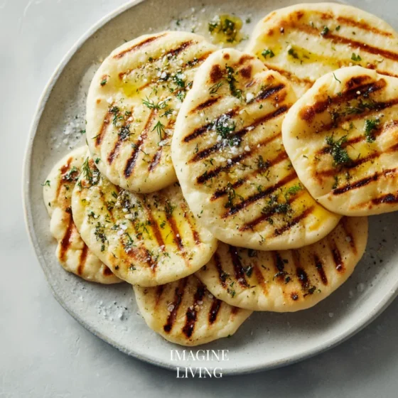 Grilled Flatbread with Olive Oil