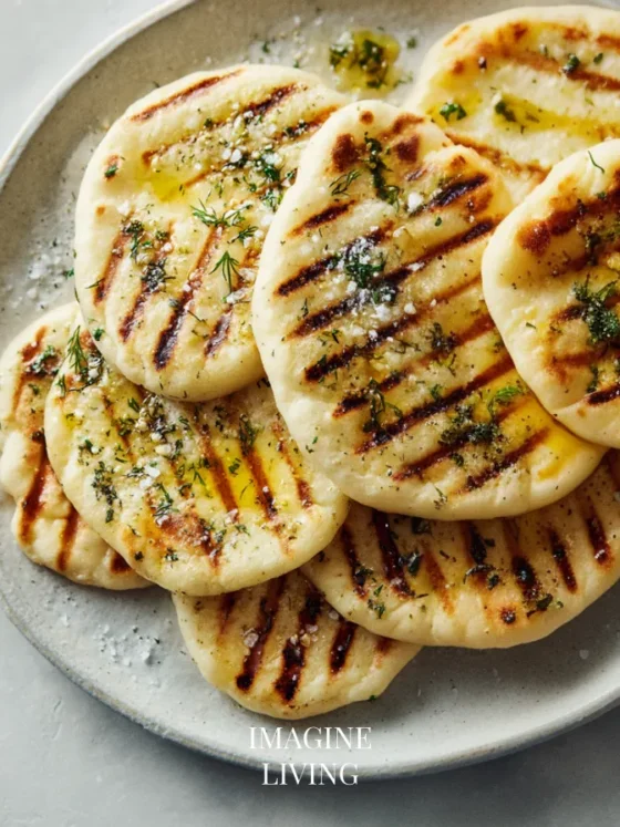 Grilled Flatbread with Olive Oil