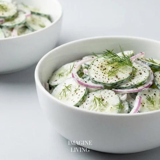 Creamy Cucumber Salad
