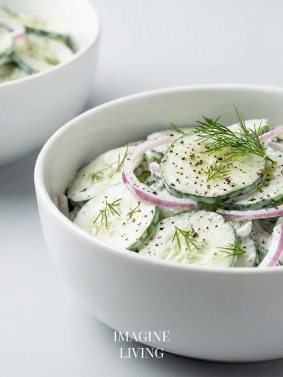 Creamy Cucumber Salad