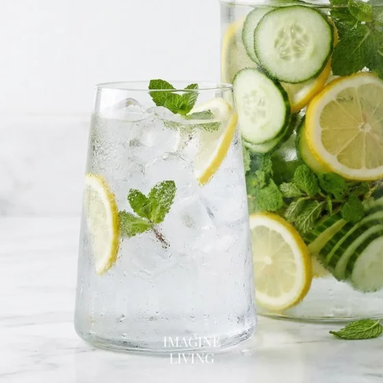 Cucumber Lemon Mint Water
