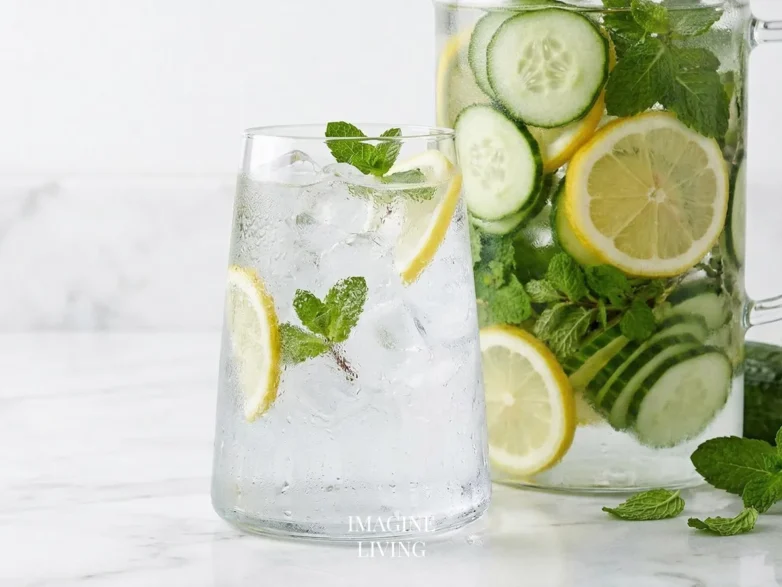 Cucumber Lemon Mint Water