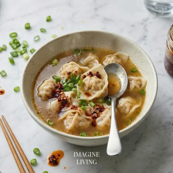 Lazy Wonton Soup