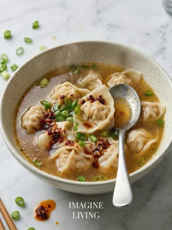 Lazy Wonton Soup