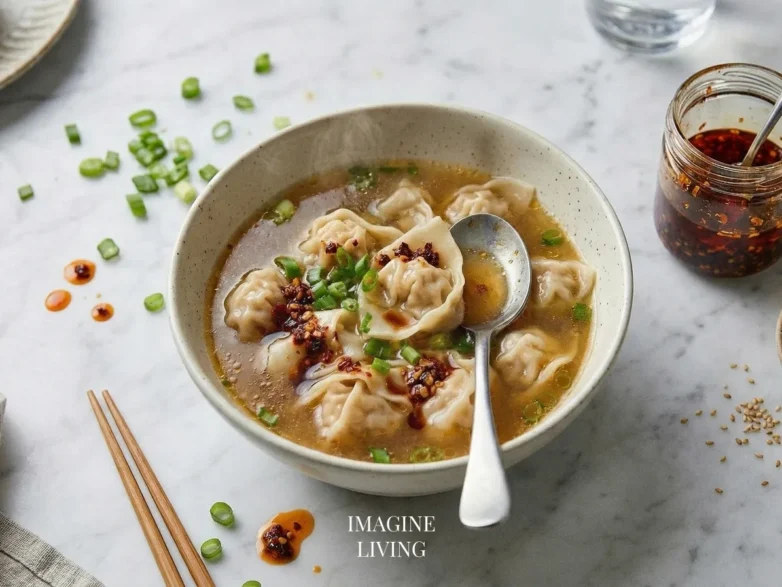 Lazy Wonton Soup